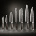 Japanese-Style Knife Set – Precision Collection (7-Piece Set)
