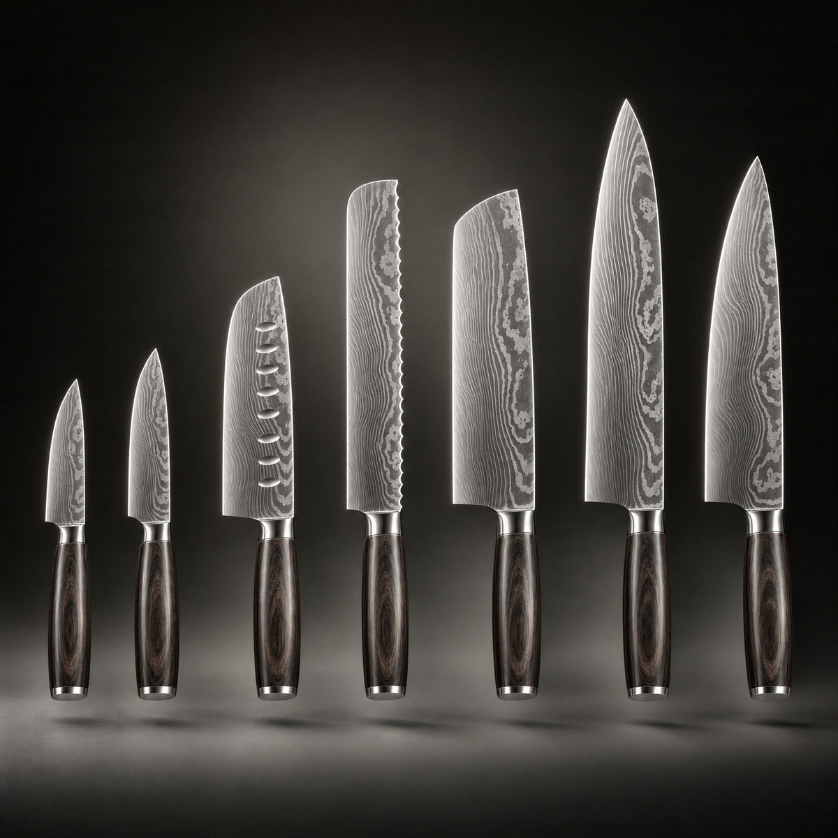 Japanese-Style Knife Set