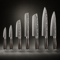 Japanese-Style Knife Set – Precision Collection (7-Piece Set)