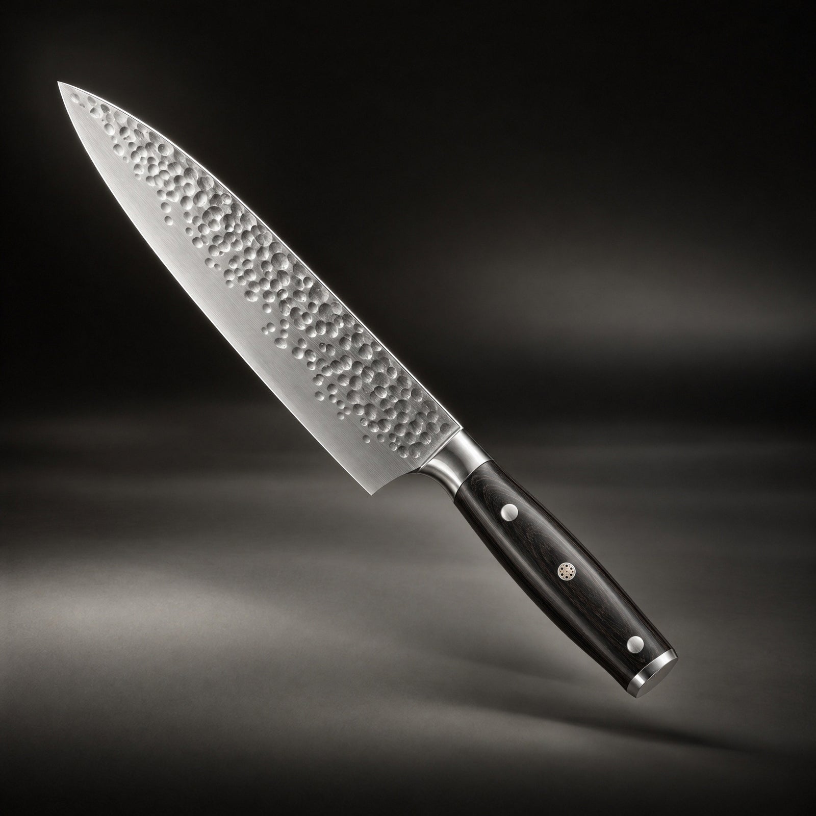 OKARA Japanese Hammered Chef's Knife, 7.9