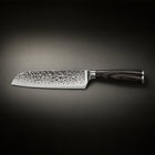 Japanese Hammered Utility Knife, full side profile
