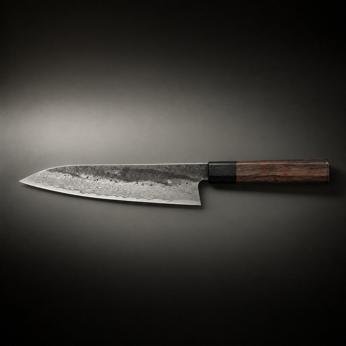 Kiritsuke Knife, full side profile