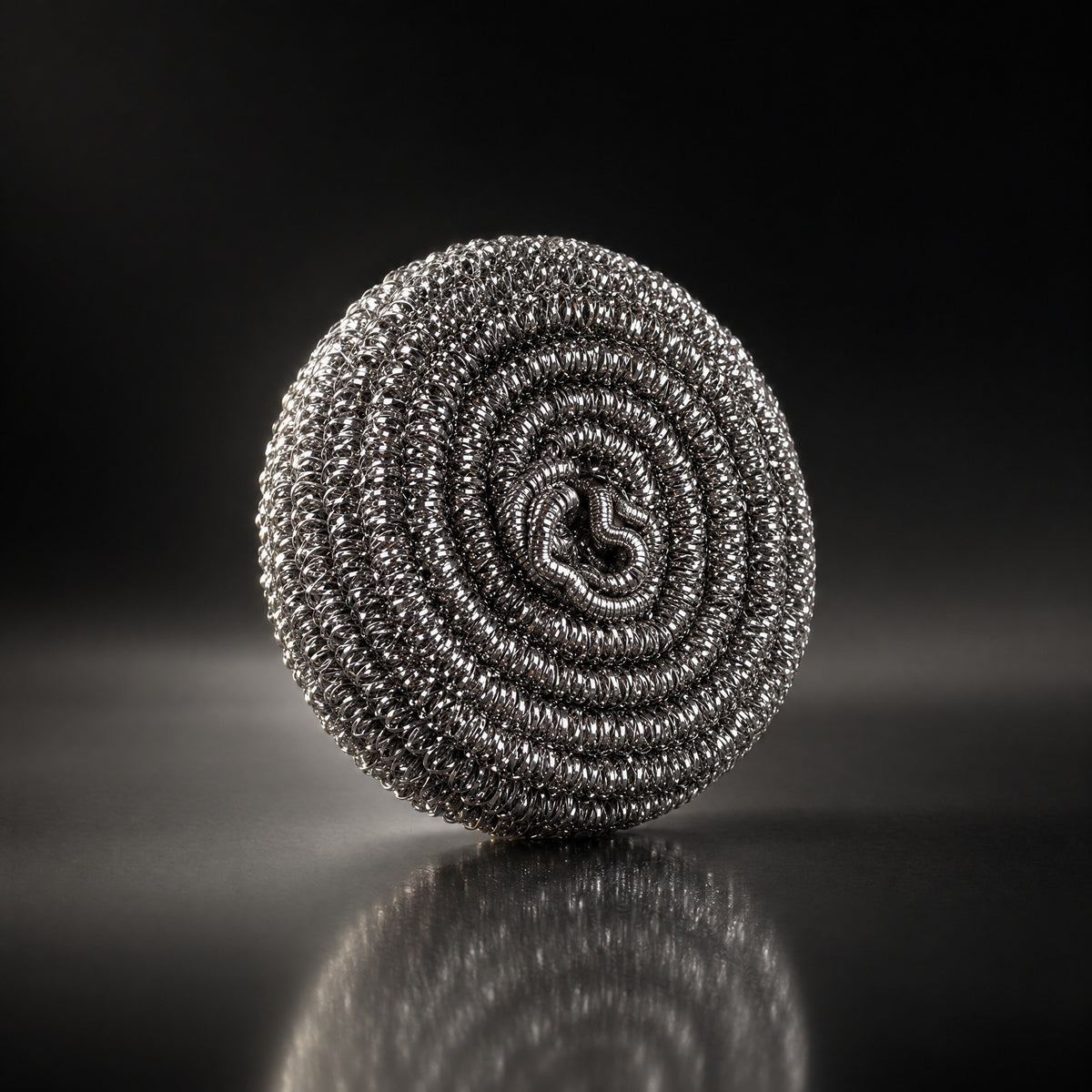 Okura spiral pan scrubber, single