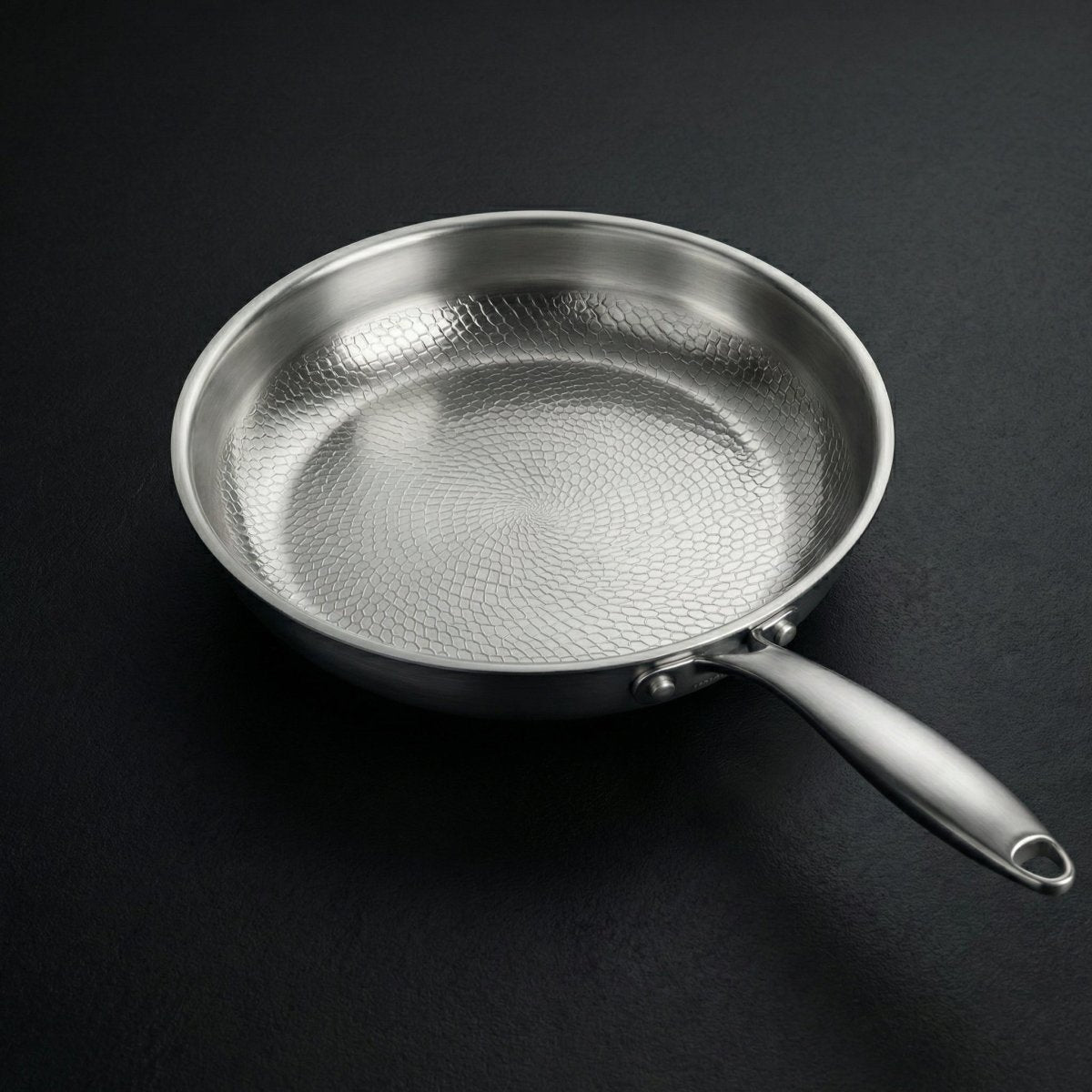 Okura Cookware Hand-Hammered Titanium Pan