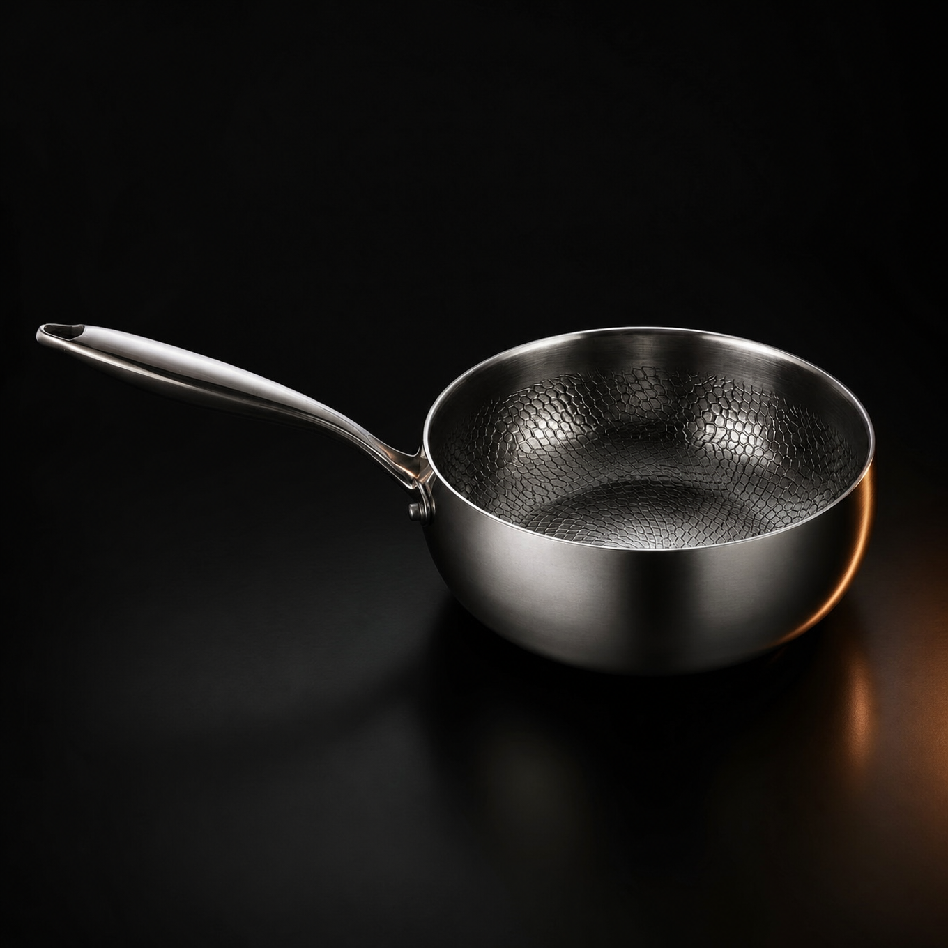 Titanium Sauté Pan, Hand-Hammered PFAS-Free | Okura
