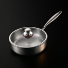 Hand-Hammered High-Wall Titanium Pan