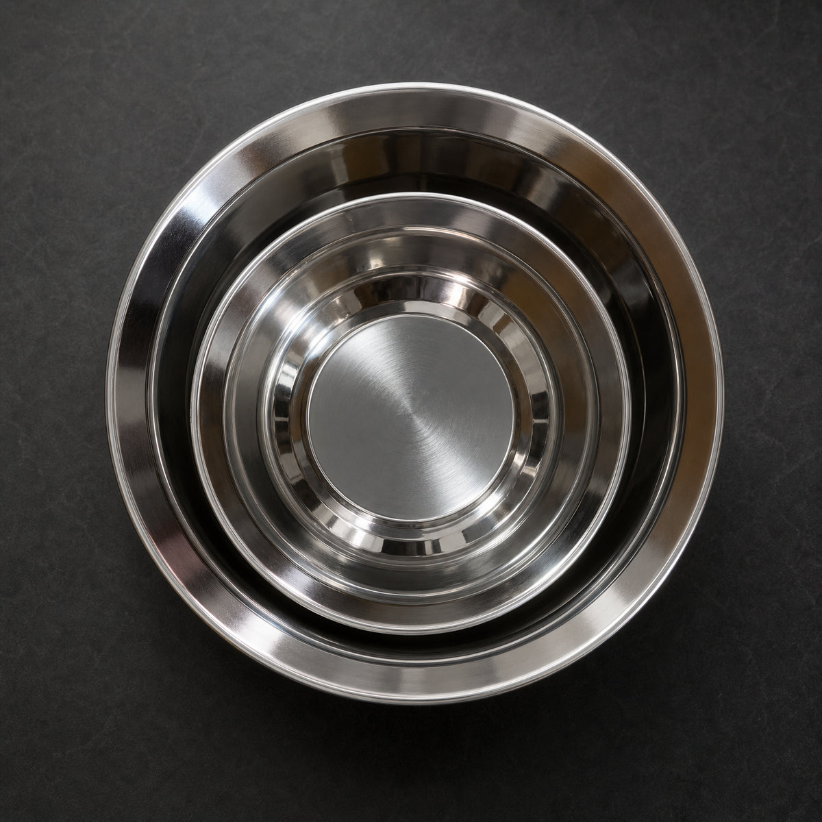 PFAS-Free Stainless Steel Mixing Bowls | Stackable Kitchen Bowl Set