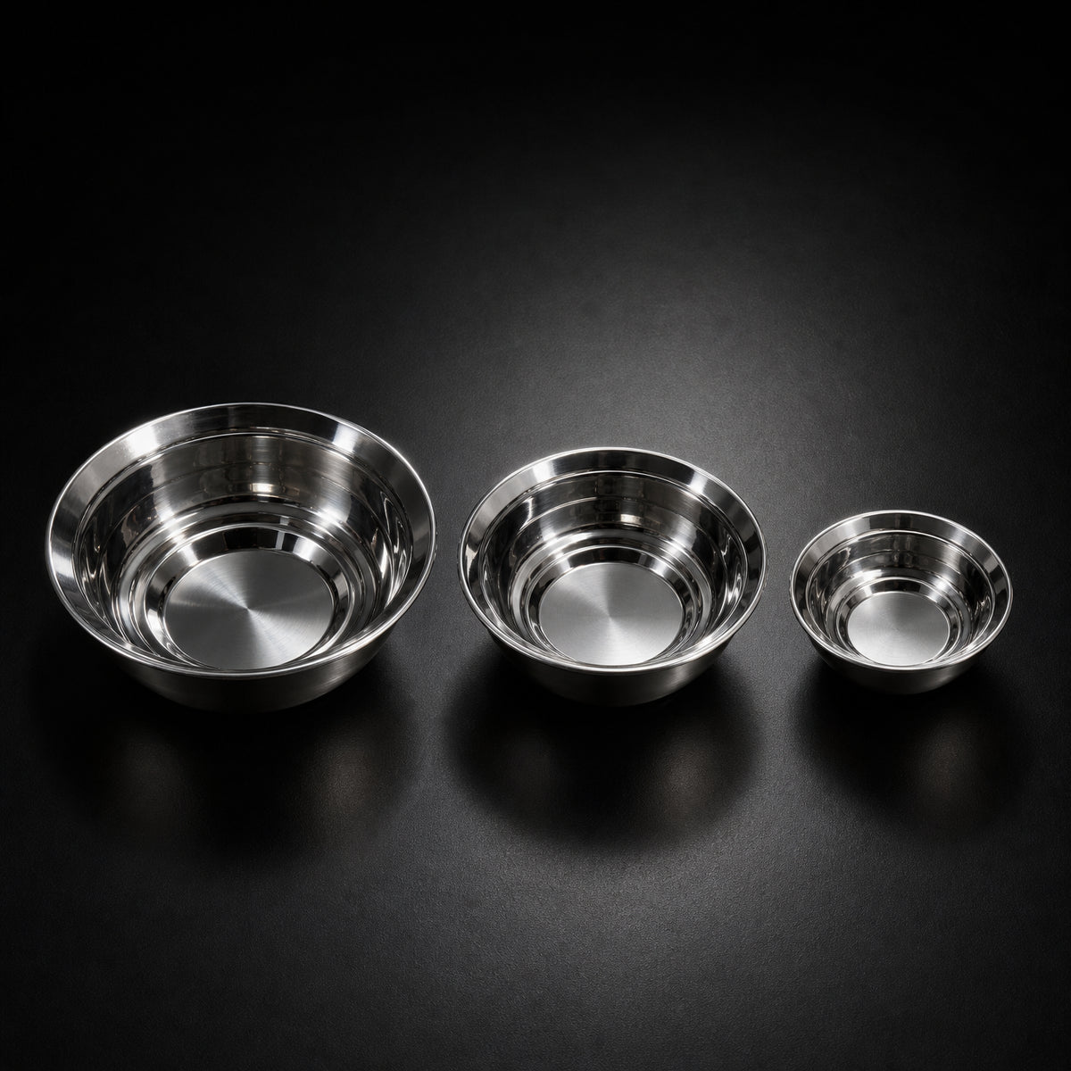 PFAS-Free Stainless Steel Mixing Bowls | Stackable Kitchen Bowl Set