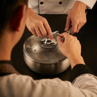 Hand-Hammered Titanium Sauté Pan