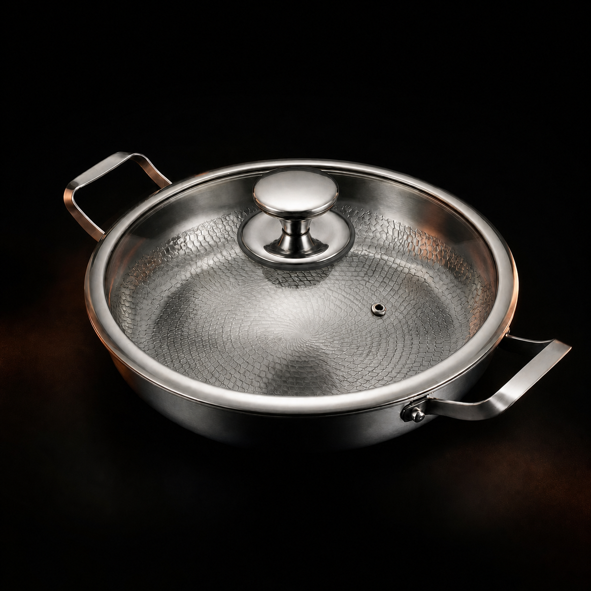 Titanium Pan with Two Handles, PFAS-Free | Okura