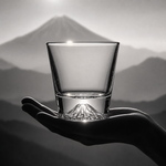 Japanese Mount Fuji Whisky Glass