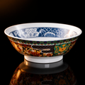 Japanese Mino Ware Imari Imperial Ramen Bowl