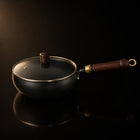 Traditional Japanese Iron Wok Pan