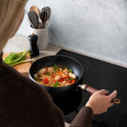 Traditional Japanese Iron Wok Pan