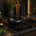 Traditional Japanese Iron Wok Pan