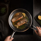 Hand-Hammered Titanium Pan