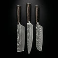 Japanese-Style Knife Set – Precision Collection (3-Piece Set)