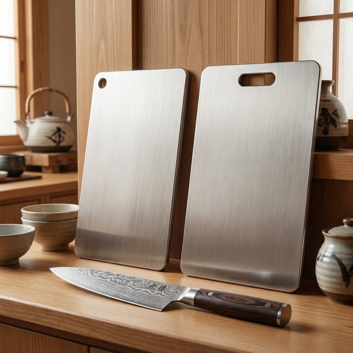 Ultra Thin Stainless Steel Cutting Boards – PFAS Free