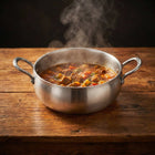 Hand-Hammered Deep Titanium Pot | World Cup 26
