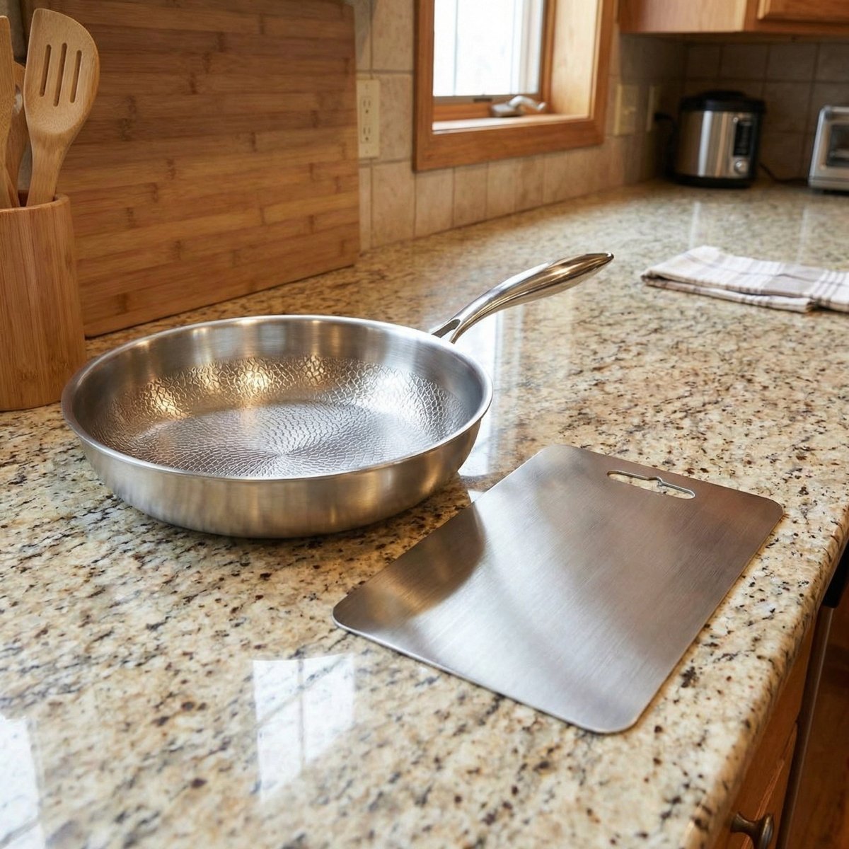 シマノ　イソマチック4000 ハンドドラグ　ドラハン　チタン Hand-Hammered Titanium Cooking & Preparation Set – Okura Cookware