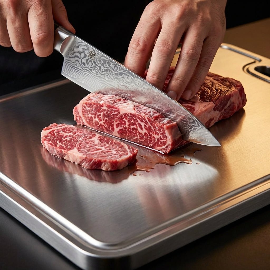 Pure Titanium Cutting Board - PFAS Free