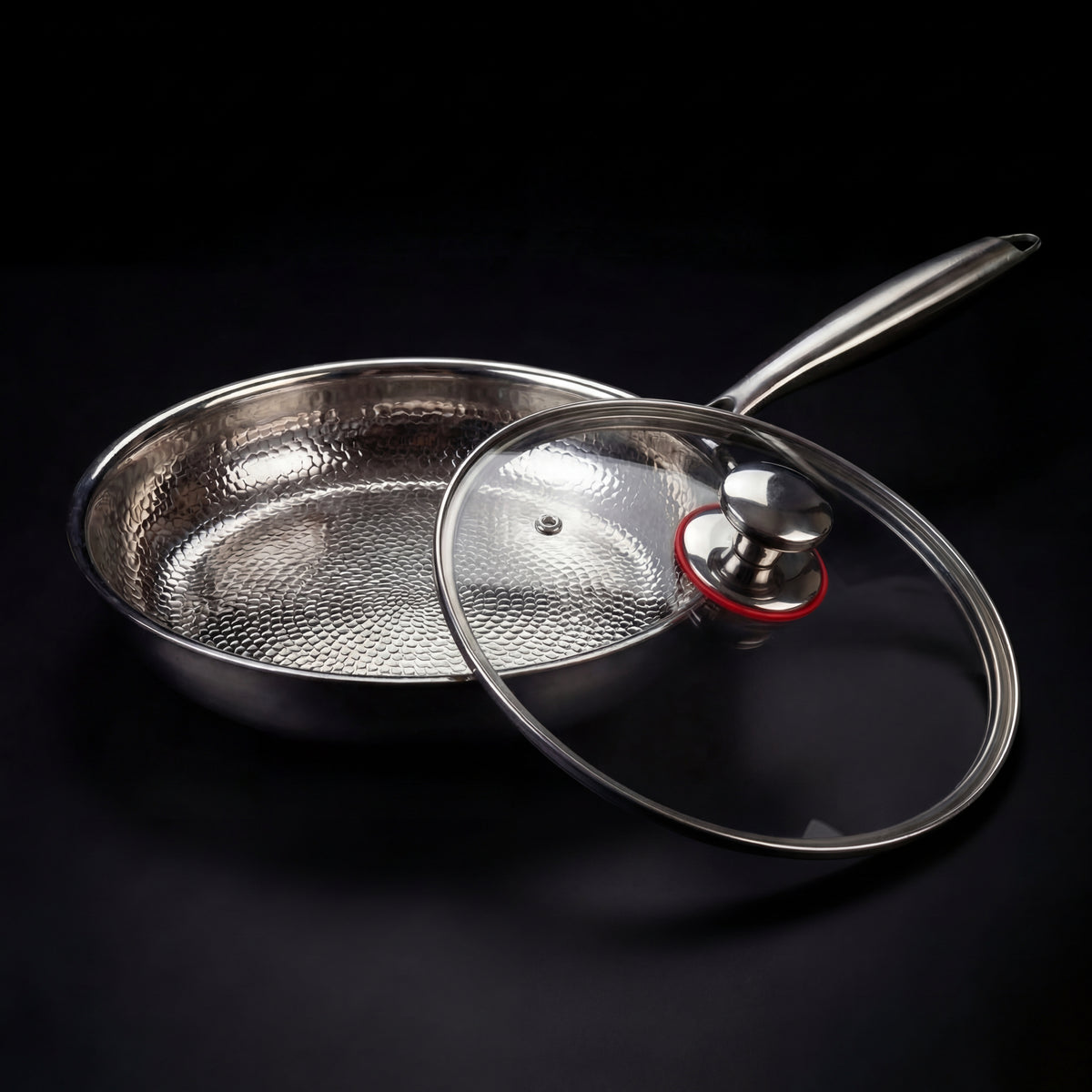 Hand-Hammered Titanium Pan — Pure & Non-Toxic